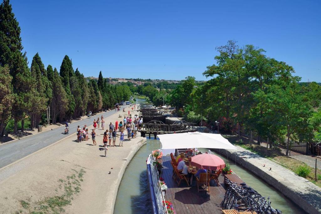 Saëns 7-T2 avec garage privé optionnel-Centre historique et plages à 16km ! Béziers Extérieur photo